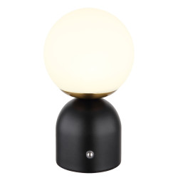 Veioza LED Julsy 21006S, 2.5W, 189lm, lumina calda / neutra / rece, negru, moderna