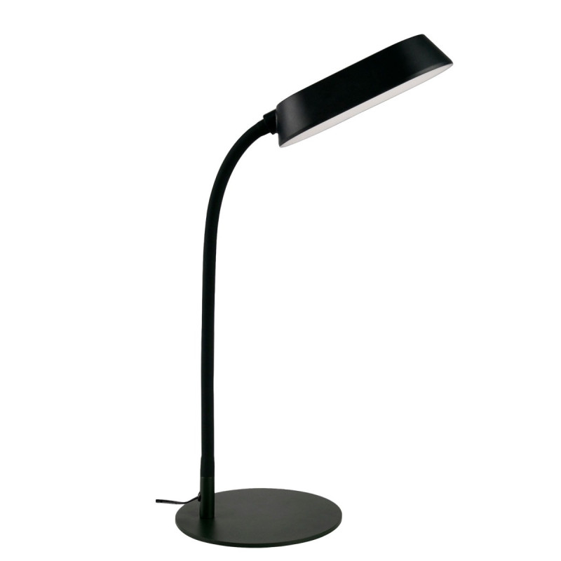 Veioza LED Ledvance Panan, 10 W, 730 lm, lumina calda / neutra / rece, dimabil, negru, modern