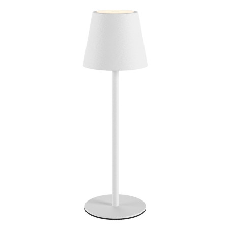 Veioza LED Moby 90573, 3.5W, lumina calda / neutra / rece, dimabila, comutator tactil, alba, interior / exterior, moderna