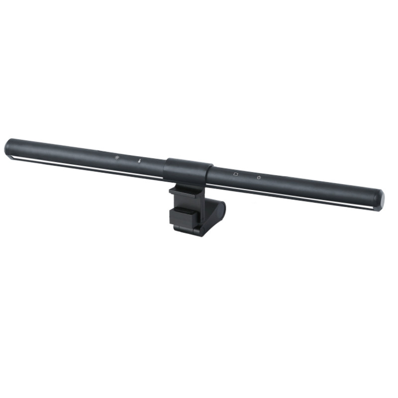 Veioza LED Office, pentru monitor / laptop, 4.5W, 255lm, lumina calda / rece, USB, control tactil, 4 trepte de lumina, 40 cm, mo