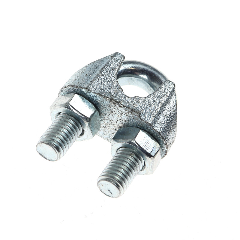 Brida zincata, Cablero ID011A16A, pentru legare cablu otel de 16 mm Brida zincata, Cablero ID011A16A, pentru legare cablu otel de 16 mm