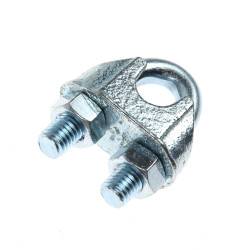 Brida zincata pentru legare cablu otel de 11 mm, Cablero CD011A011U