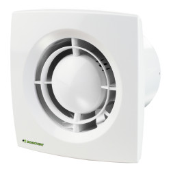 Ventilator baie, axial, Domovent 125X1, plastic, IP24, 16 W, 2400 RPM, 185 mc/h, D 125 mm
