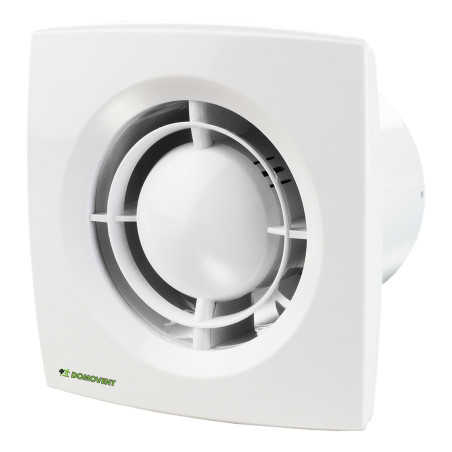 Ventilator baie, axial, Domovent 125X1, plastic, IP24, 16 W, 2400 RPM, 185 mc/h, D 125 mm