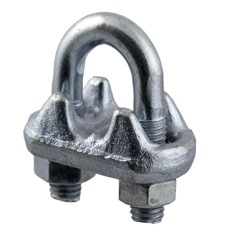 Brida zincata pentru legare cablu otel de 12 mm, Cablero CD011A012U Brida zincata pentru legare cablu otel de 12 mm, Cablero CD011A012U