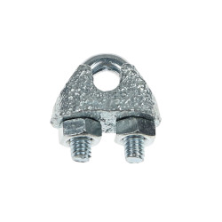Brida zincata pentru legare cablu otel de 3 mm, Cablero CD011A03U