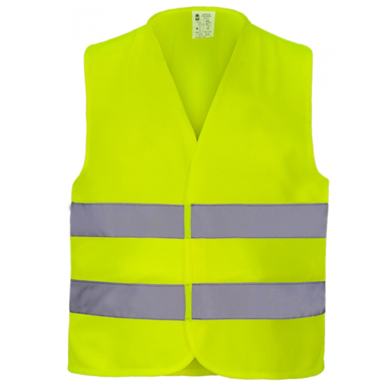 Vesta semnalizare cu banda reflectorizanta, EV5, galben neon, marimea L Vesta semnalizare cu banda reflectorizanta, EV5, galben neon, marimea L