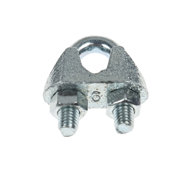 Brida zincata pentru legare cablu otel de 6 mm, Cablero CD011A06U Brida zincata pentru legare cablu otel de 6 mm, Cablero CD011A06U