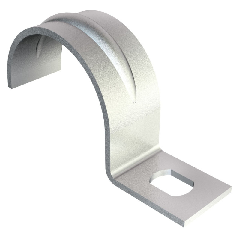Brida zincata pentru teava 11 mm, OBO 1003119, otel zincat galvanizat, set 100 bucati