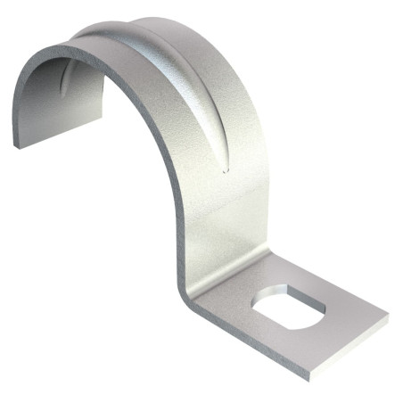 Brida zincata pentru teava 11 mm, OBO 1003119, otel zincat galvanizat, set 100 bucati