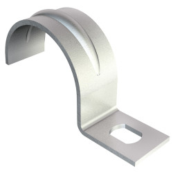 Brida zincata pentru teava 13 mm, OBO 1003135, otel zincat galvanizat, set 100 bucati