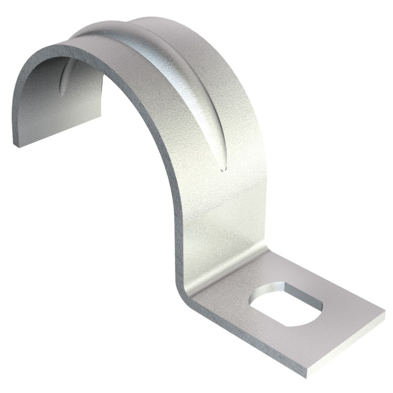 Brida zincata pentru teava 13 mm, OBO 1003135, otel zincat galvanizat, set 100 bucati