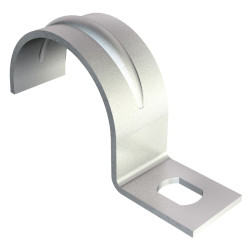Brida zincata pentru teava 6 mm, OBO 1003062, otel zincat galvanizat, set 100 bucati