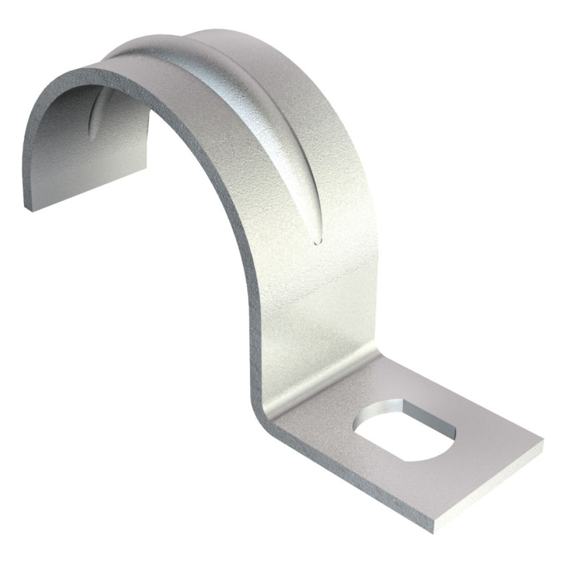 Brida zincata pentru teava 6 mm, OBO 1003062, otel zincat galvanizat, set 100 bucati