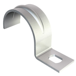 Brida zincata pentru teava 9 mm, OBO 1003097, otel zincat galvanizat, set 100 bucati