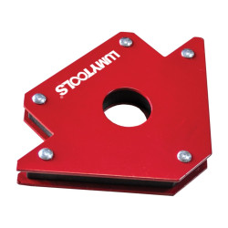Vinclu pentru sudura, magnetic, Lumytools LT72468, 3 unghiuri 45-90-135, 20 kg