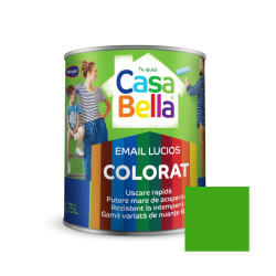 Vopsea alchidica pentru lemn / metal, Casabella, interior / exterior, verde deschis, 0.75 L