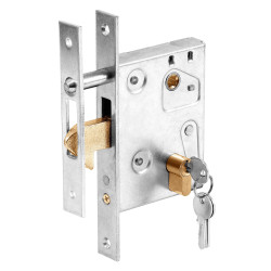 Broasca cu cilindru Midica, pentru profil 40 mm, porti / usi metalice, 210 mm