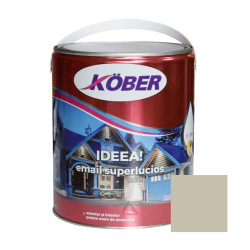Vopsea alchidica pentru lemn / metal, Kober Ideea, interior / exterior, crem ivoire, 4 L