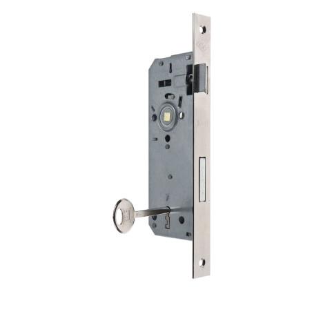 Broasca ingropata pentru usa interior, Kale 151R-40/P23 CR L-90, cu 1 cheie, 40 x 90 mm