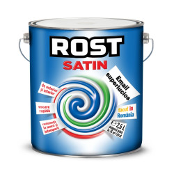 Vopsea alchidica pentru lemn / metal, Rost, interior / exterior, alb, 2.5 L
