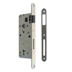 Broasca ingropata pentru usa interior, Verofer 35-033, cu 2 chei, 42.5 x 90 mm