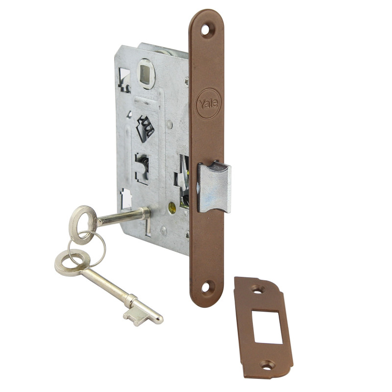 Broasca ingropata pentru usa interior, Yale 635.1 SVG AI, cu 2 chei, 43 x 72 mm Broasca ingropata pentru usa interior, Yale 635.1 SVG AI, cu 2 chei, 43 x 72 mm