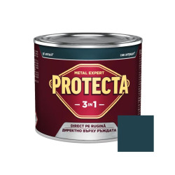 Vopsea alchidica pentru metal, Protecta 3 in 1, interior / exterior, gri antracit, 0.5 L