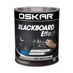 Vopsea decorativa cu efect tabla de scris, Oskar Blackboard Effect, interior, 1 L