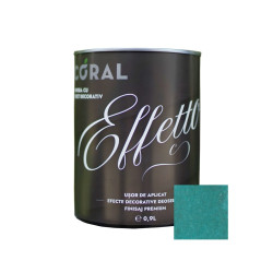 Vopsea decorativa, interior, Coral Effetto, Varese / verde, 0.9 L