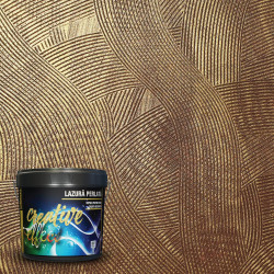 Vopsea decorativa, interior, Deko Creative Effect Lazura perlata, gold, 1.25 L