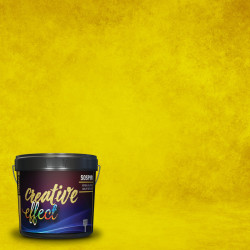 Vopsea decorativa pe baza de apa, interior, Deko Creative Effect Sospiri, auriu, 1.25 L