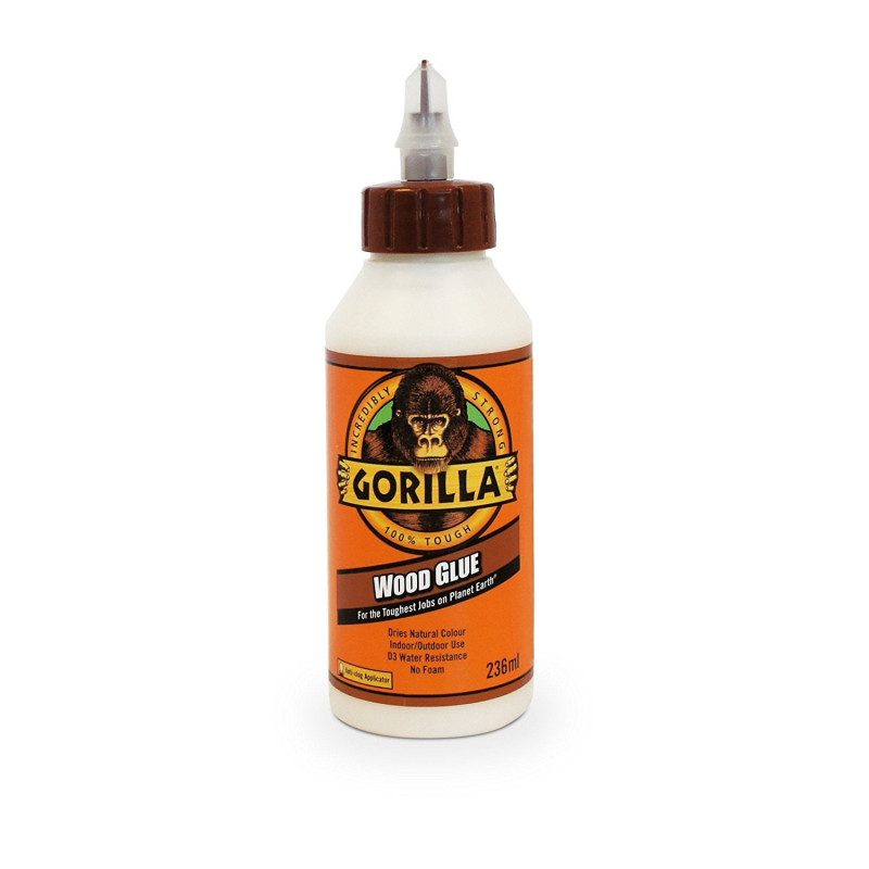 Adeziv pentru lemn, Gorilla Wood, interior / exterior, 236 ml