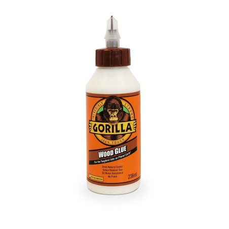 Adeziv pentru lemn, Gorilla Wood, interior / exterior, 236 ml