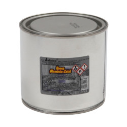 Bronz alchidic pentru lemn / metal, Jalutex, interior / exterior, argintiu, 0.5 L