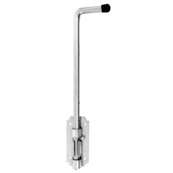 Zavor aplicabil pentru porti batante, Midica, otel, L  400 mm, diametru 16 mm