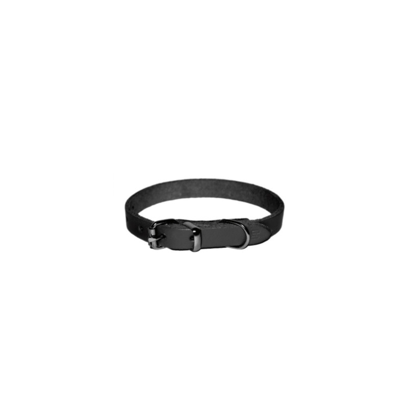 Zgarda caini, simpla, negru, 20/450 mm Zgarda caini, simpla, negru, 20/450 mm