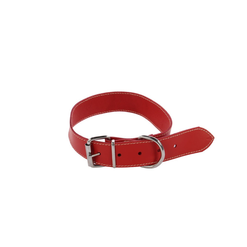 Zgarda caini, simpla, rosu, 30/620 mm Zgarda caini, simpla, rosu, 30/620 mm