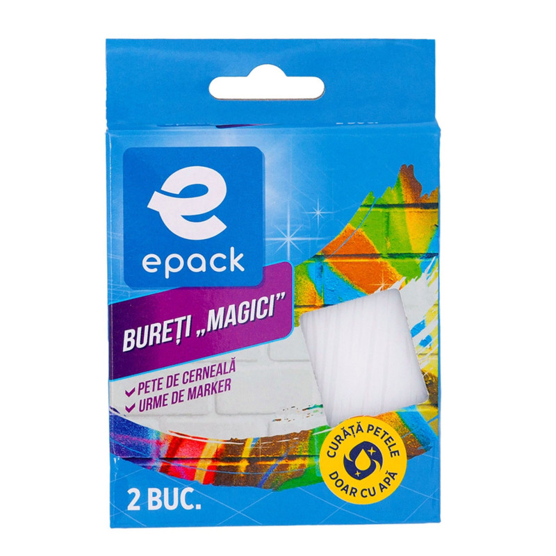 Bureti pentru curatat Magici Epack, melamina, alb, 2 buc / set