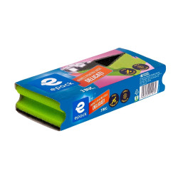 Bureti pentru vase Delicati Epack, verde + negru, 3 buc / set