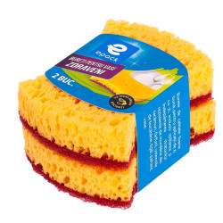 Bureti pentru vase Zdraveni Epack, rezistenta sporita, galben + rosu, 2 buc / set