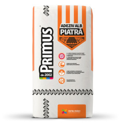 Adeziv pentru piatra naturala si caramizi de sticla, alb, Primus ADX15, 25 kg
