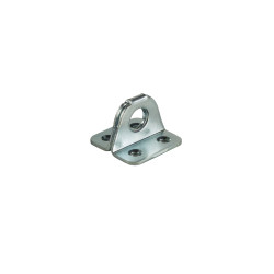 Accesoriu zavor, tabla zincata, 35 x 25 mm, D 11 mm