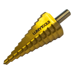 Burghiu pentru metal, in 12 trepte, Lumytools LT21846, 6 - 38 mm