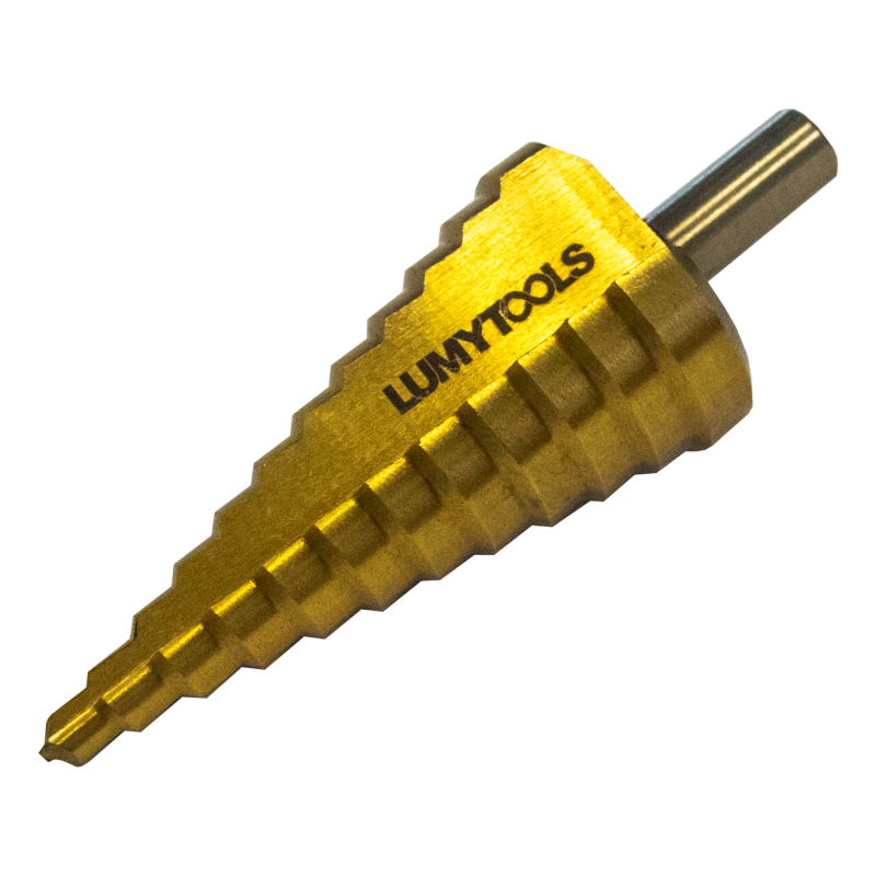 Burghiu pentru metal, in 12 trepte, Lumytools LT21846, 6 - 38 mm