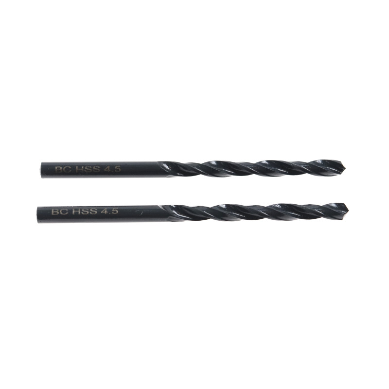 Burghiu pentru metal, tip HSS, Bohrcraft, 4.5 x 47 x 80 mm, set 2 bucati