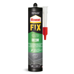 Adeziv pentru polistiren, Moment Fix Decor, interior, alb, 400 g