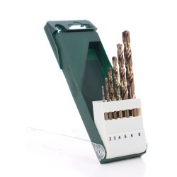 Burghiu pentru metal, tip HSS-CO, Bosch, 2 - 8 mm, set 6 bucati