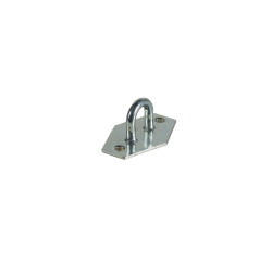 Accesoriu zavor, tabla zincata, 40 x 28 mm, D 16 mm