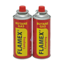 Butelie gaz, Flamex Camping, 227 gr, set 2 bucati